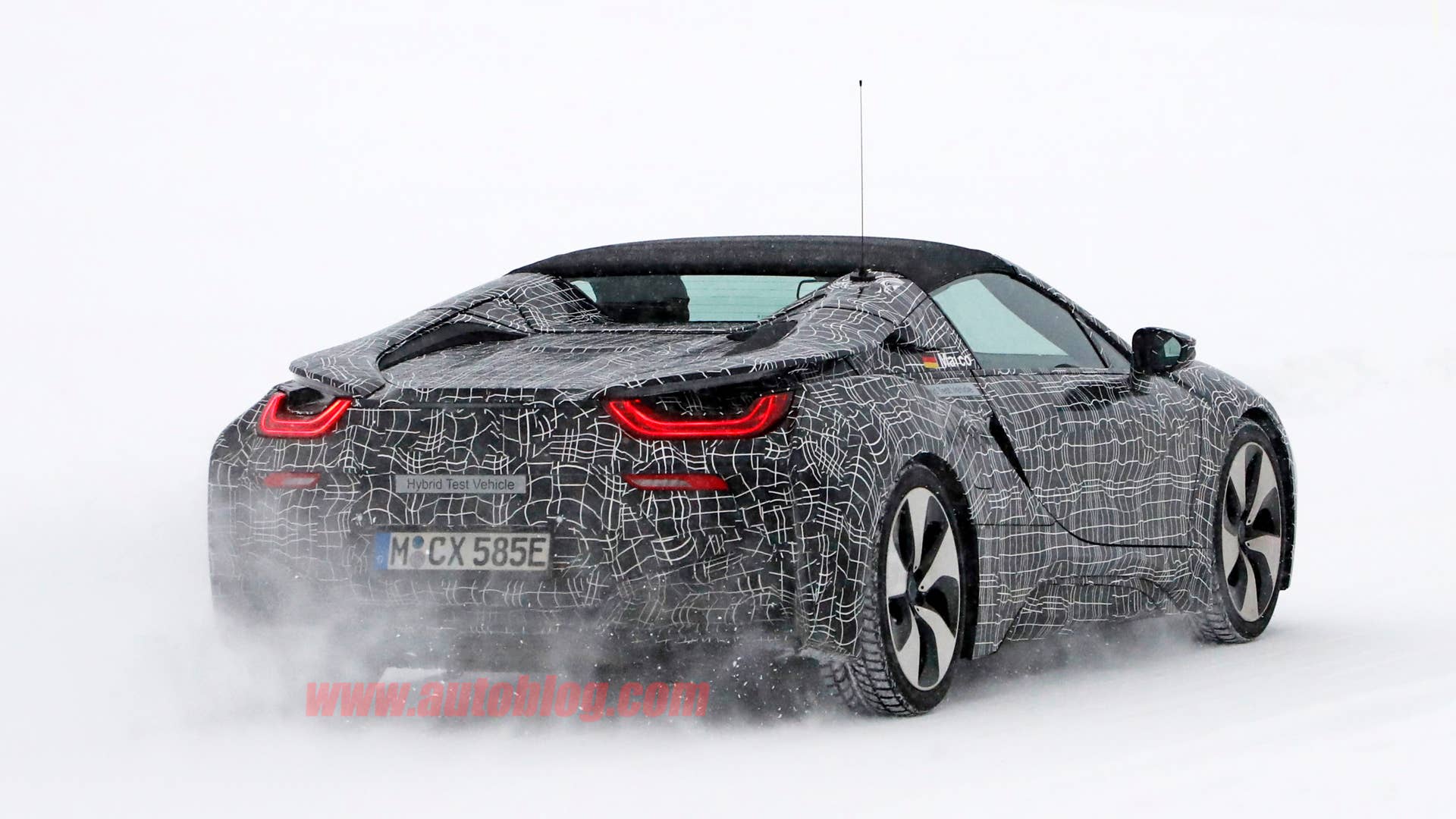 2018 BMW i8 Spyder