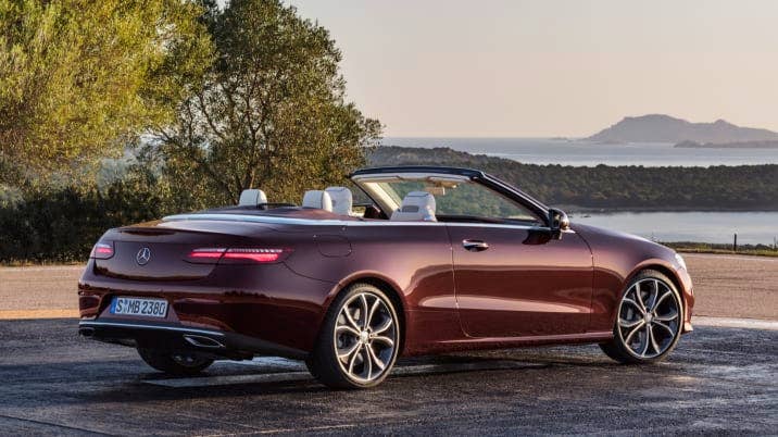 2018 Mercedes-Benz E-Class Cabriolet (European model shown)