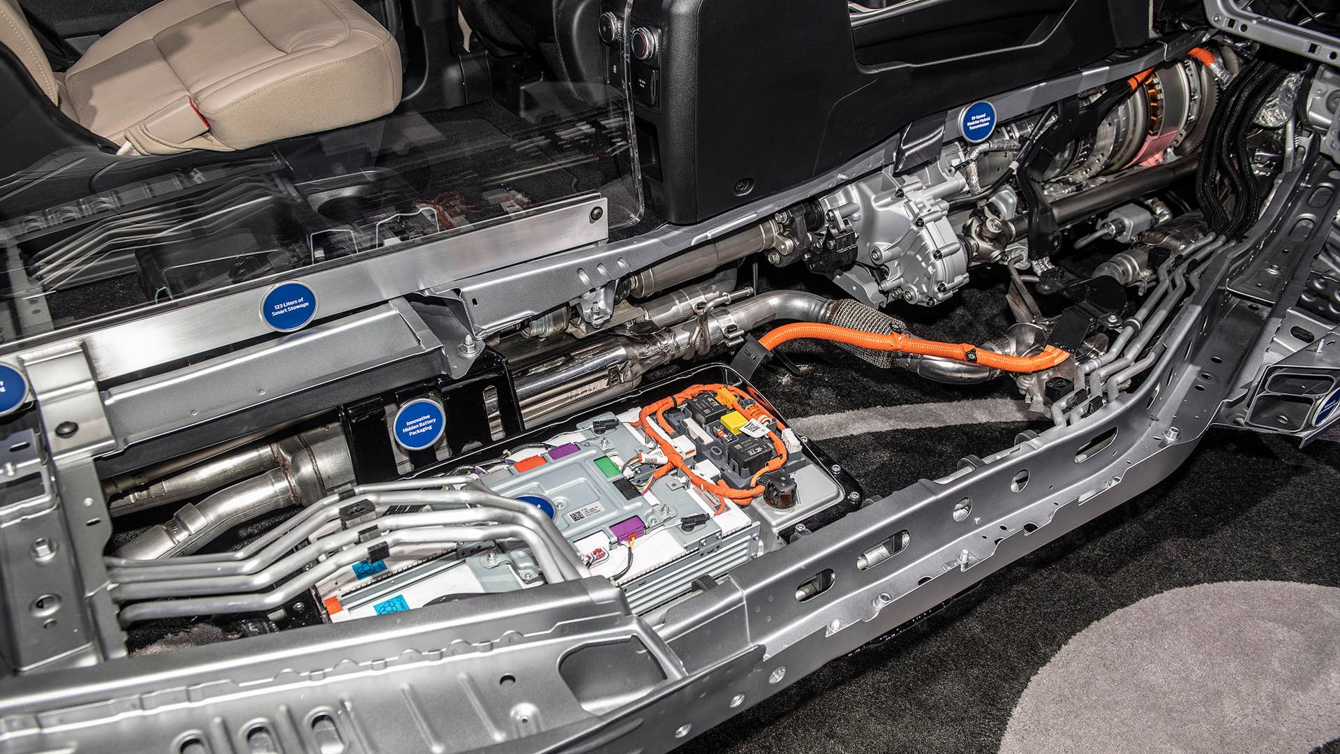 2020 Ford Explorer Hybrid Technical Display