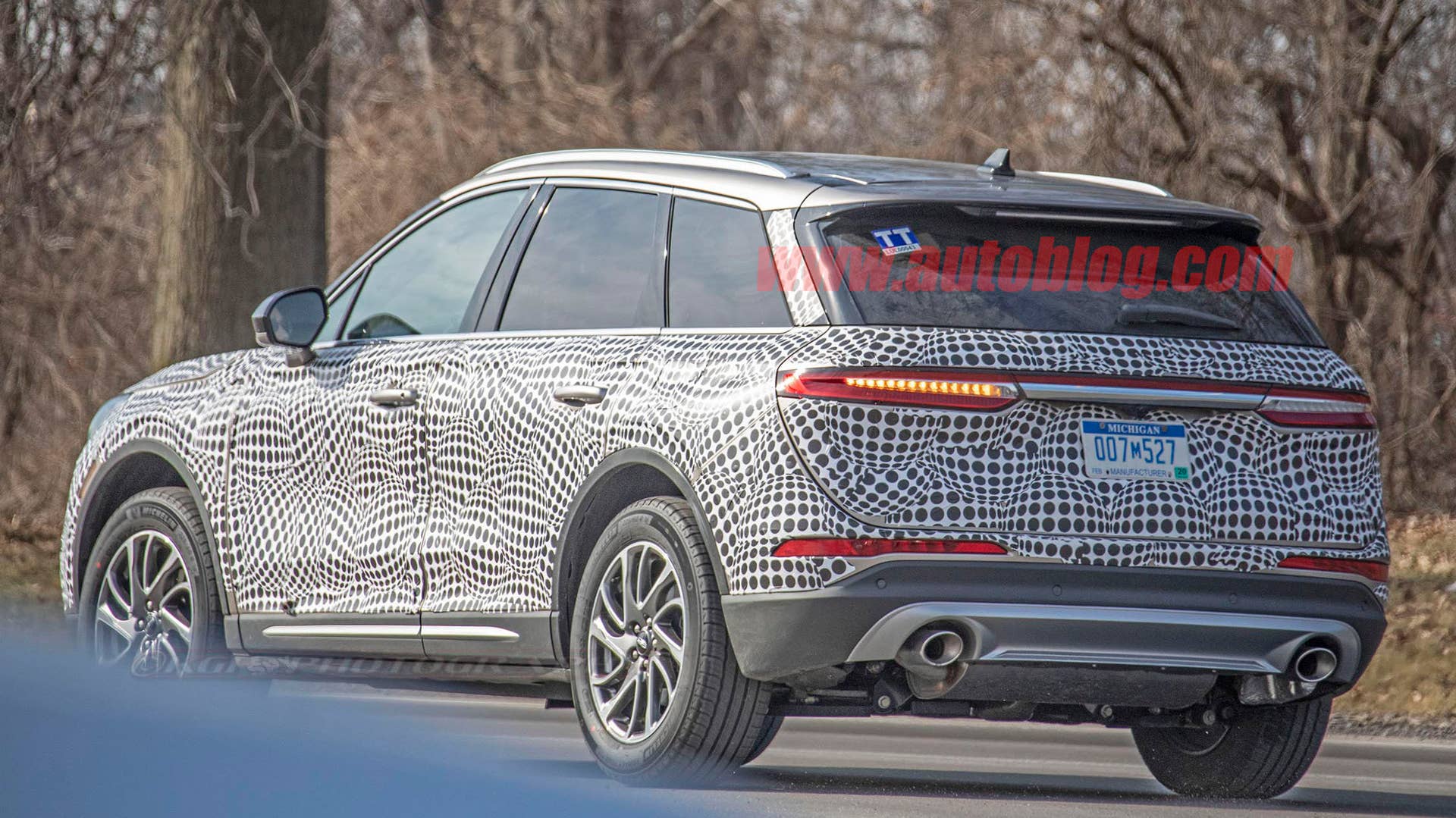 2020 Lincoln Corsair spied