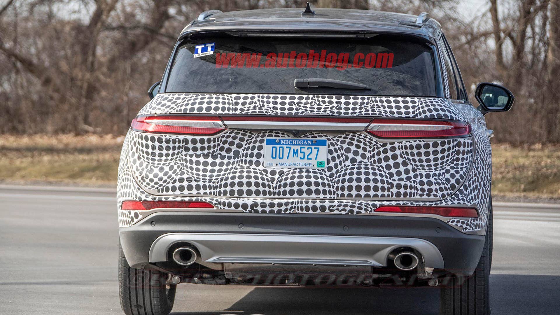 2020 Lincoln Corsair spied