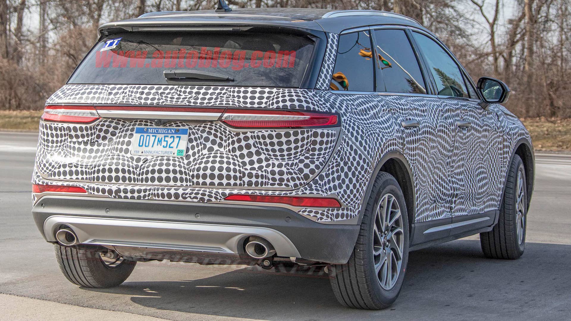2020 Lincoln Corsair spied