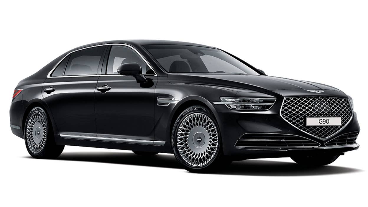 Here's the redesigned Genesis G90