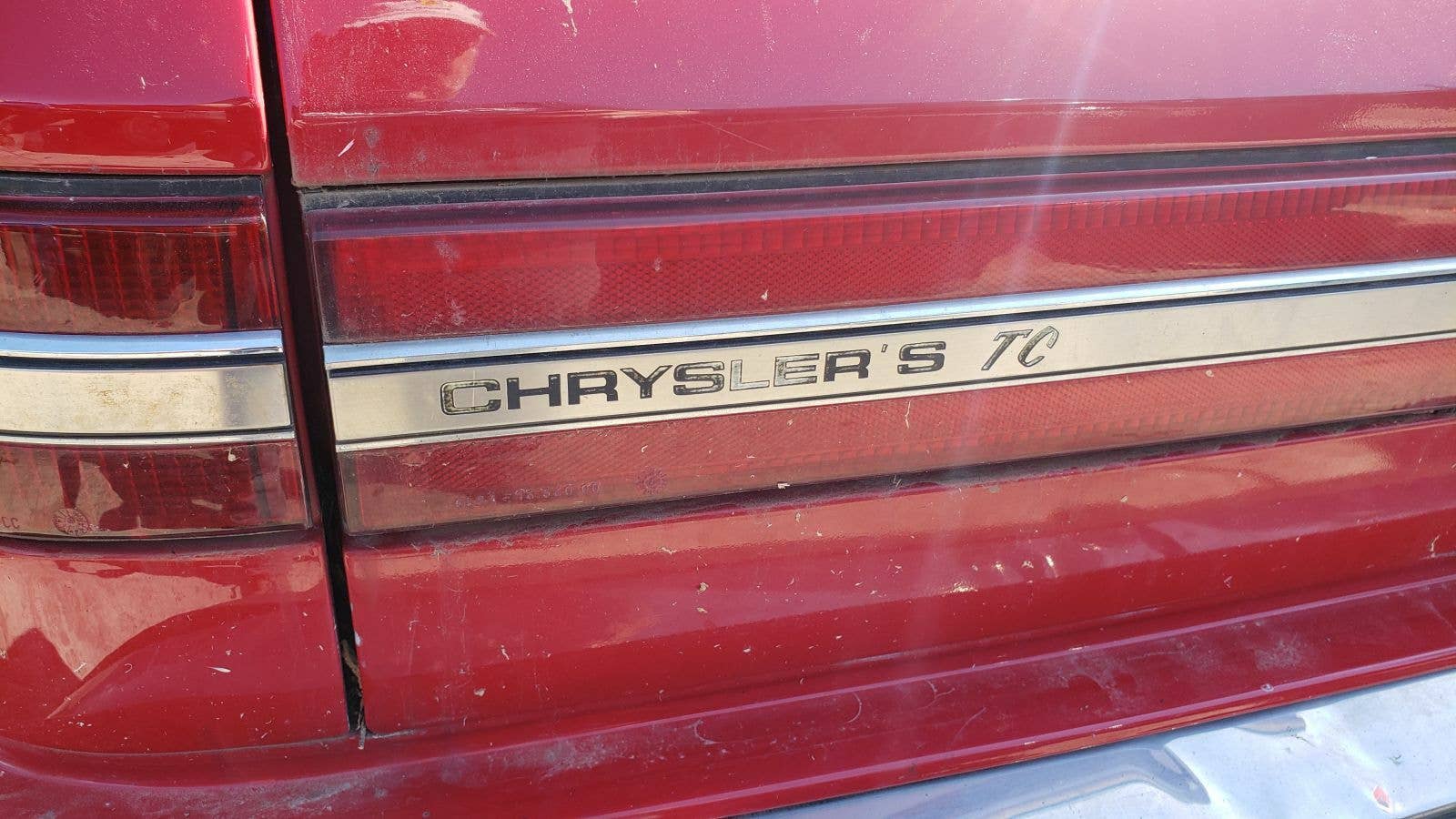 Junked 1990 Chrysler TC by Maserati
