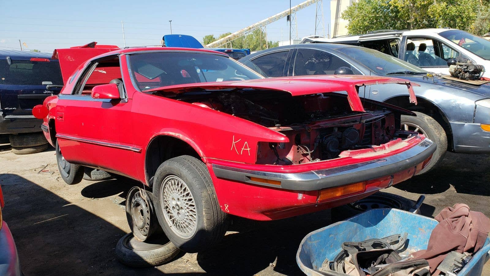 Junked 1990 Chrysler TC by Maserati