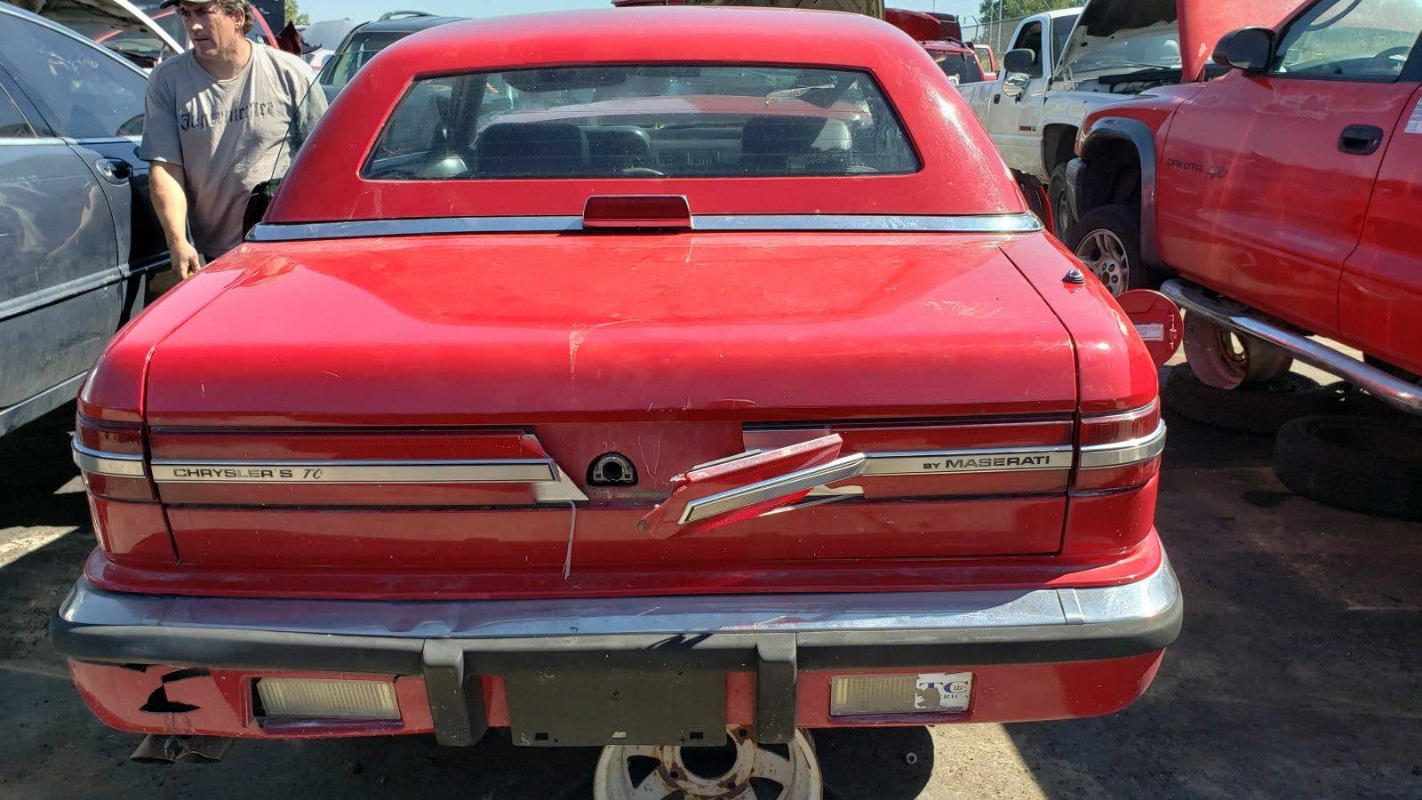 Junked 1990 Chrysler TC by Maserati