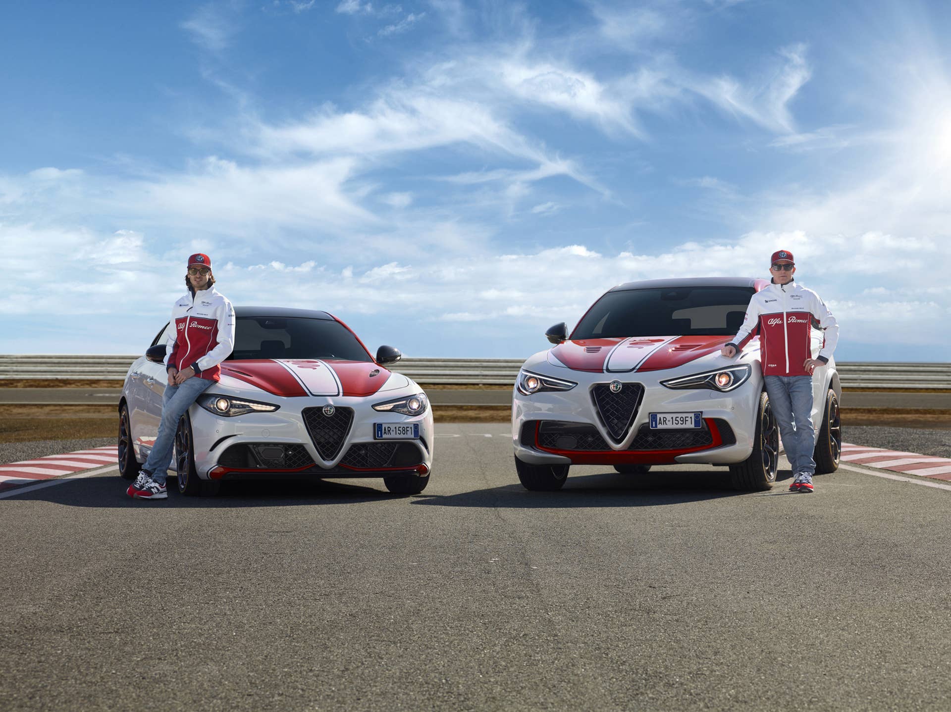 Alfa Romeo Racing Editions of the Giulia and Stelvio