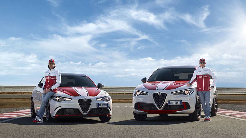 The Giulia Quadrifoglio and Stelvio Quadrifoglio get special editions to celebrate the carmaker's return to Formula 1.