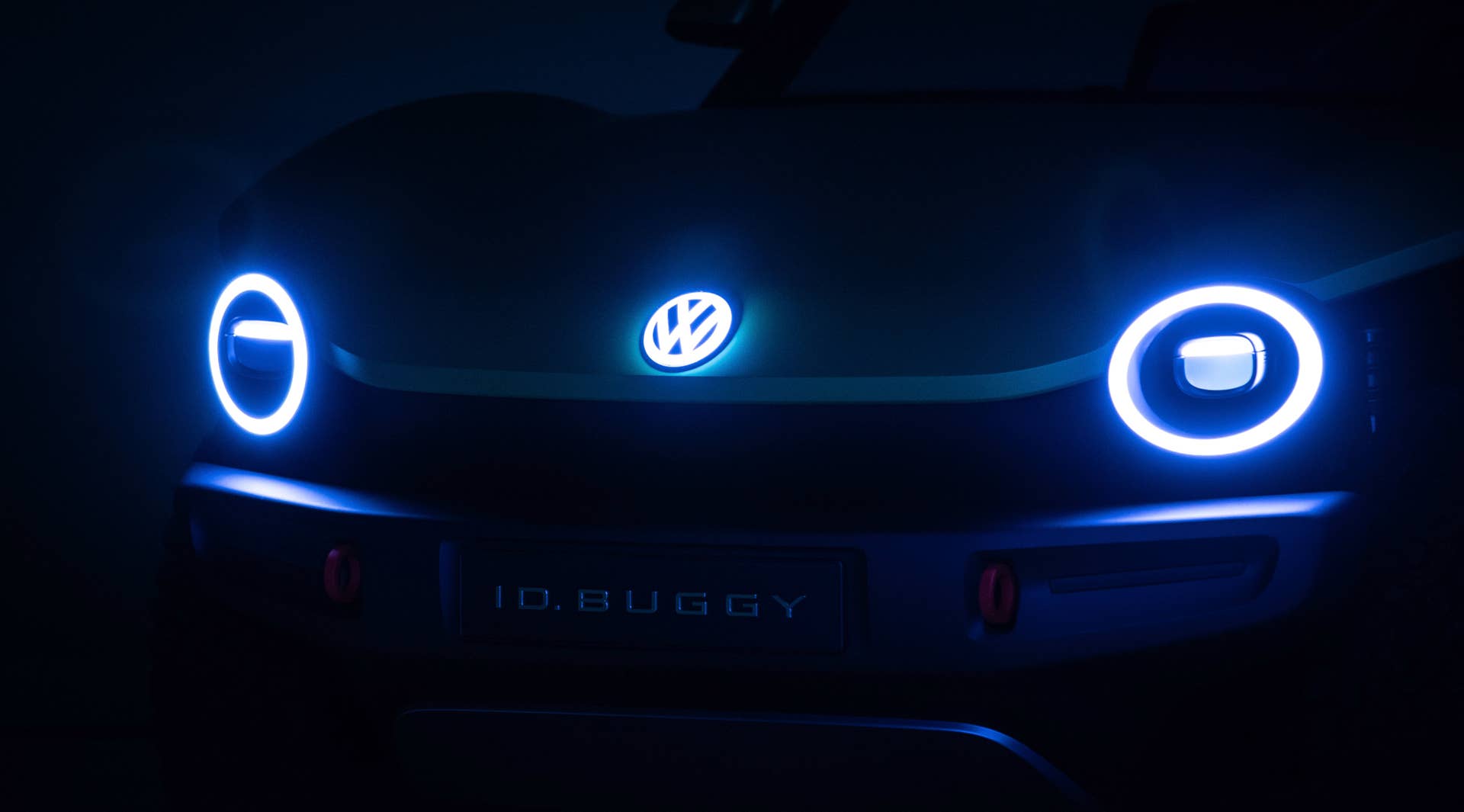 VW I.D. Buggy Concept in green