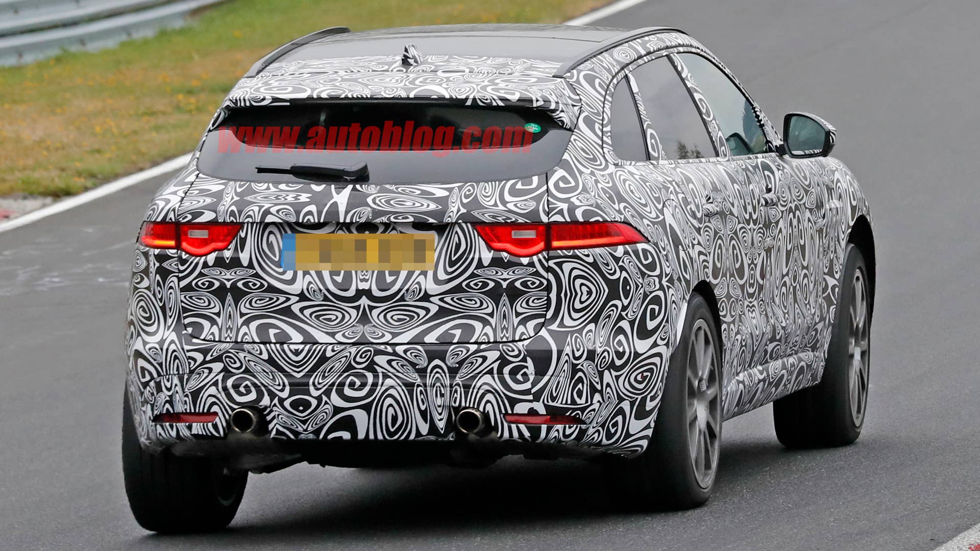 2019 Jaguar F-Pace R rear