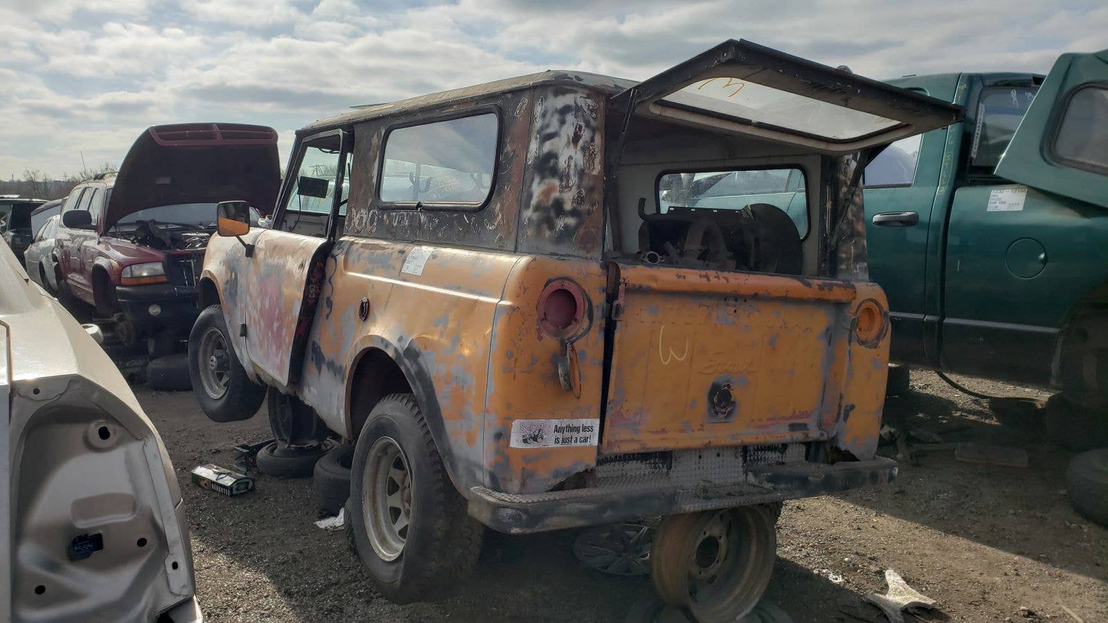 Junked 1961 International Harvester Scout