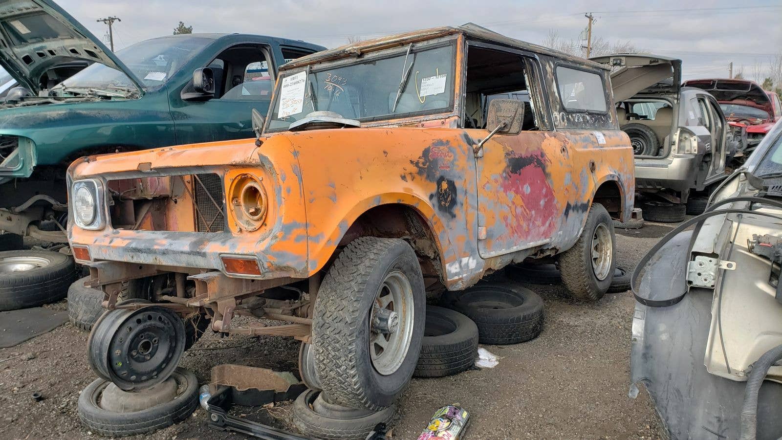 Junked 1961 International Harvester Scout