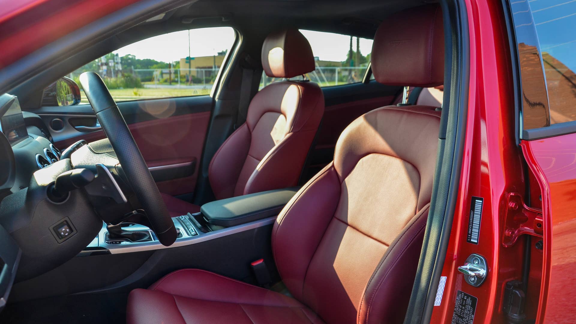 2018 Kia Stinger GT seats