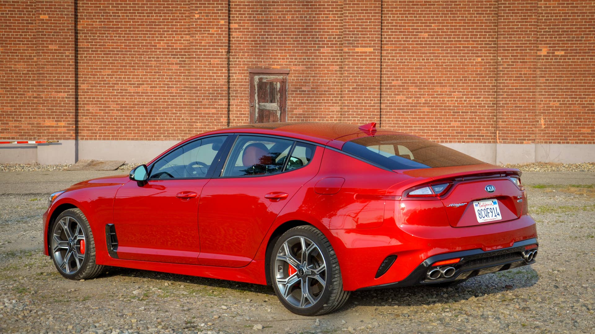 2018 Kia Stinger GT rear