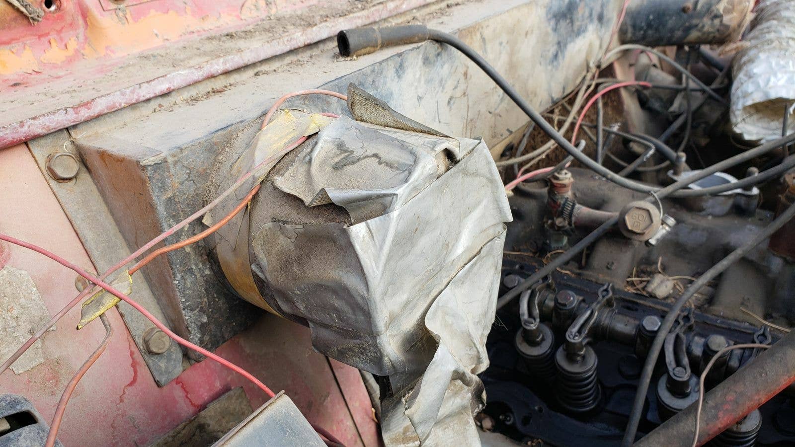 Junked 1961 International Harvester Scout