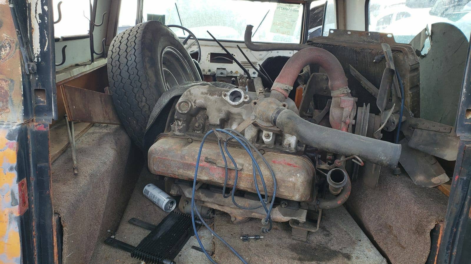 Junked 1961 International Harvester Scout