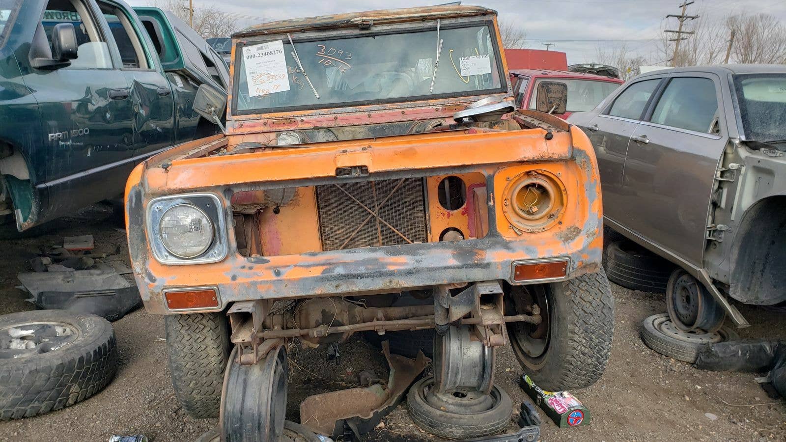 Junked 1961 International Harvester Scout