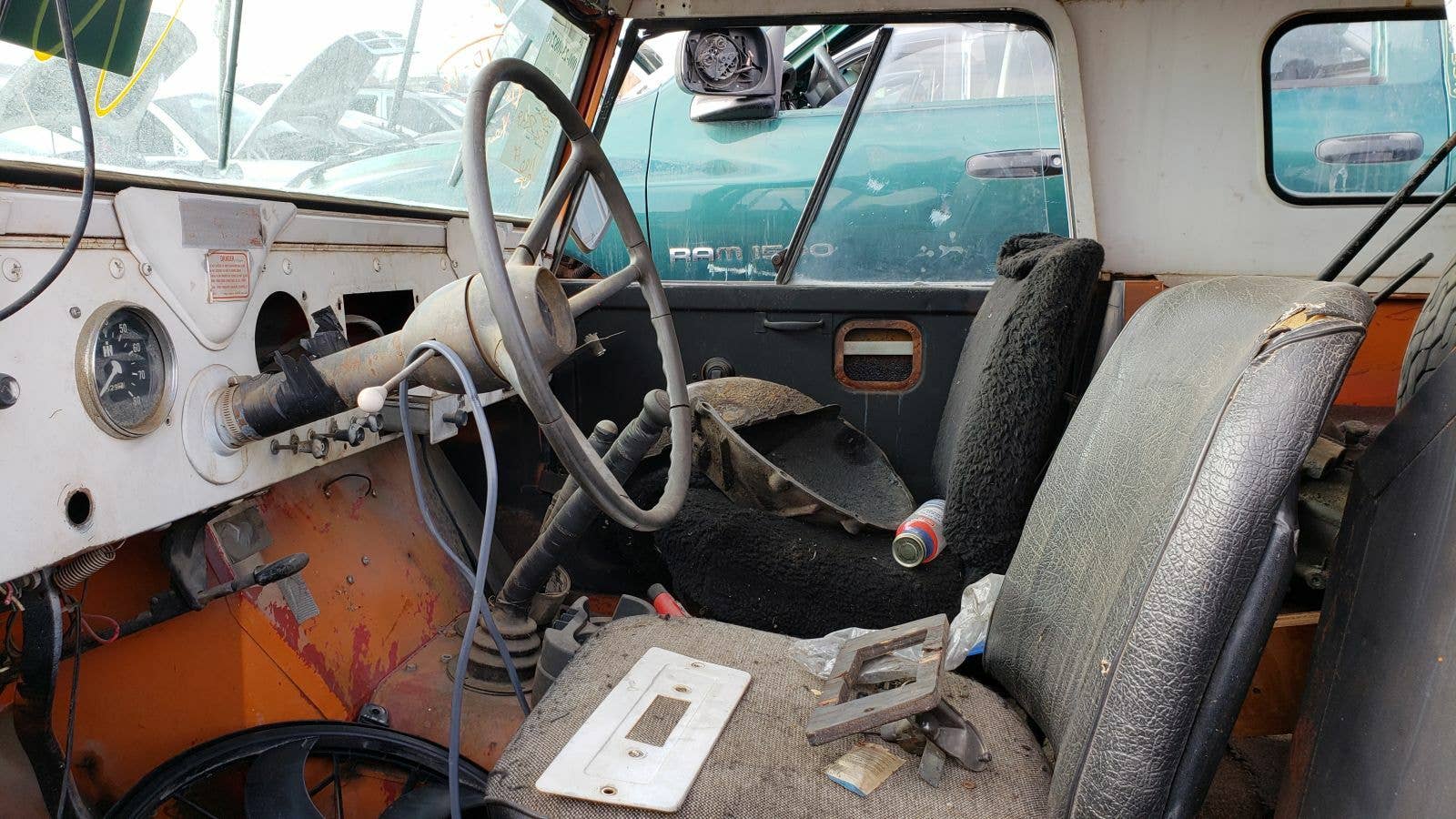 Junked 1961 International Harvester Scout