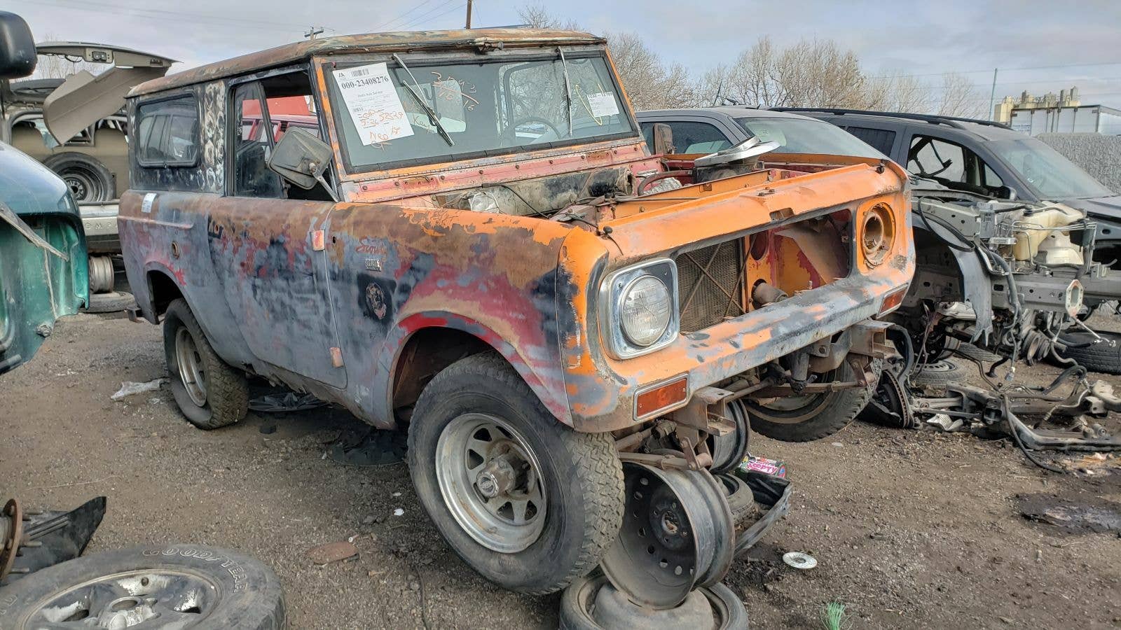 Junked 1961 International Harvester Scout