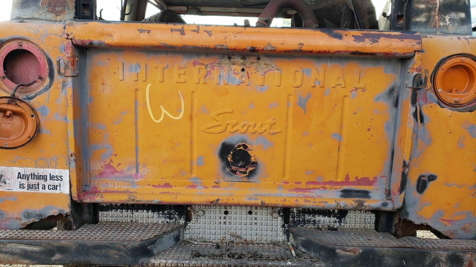 Junked 1961 International Harvester Scout
