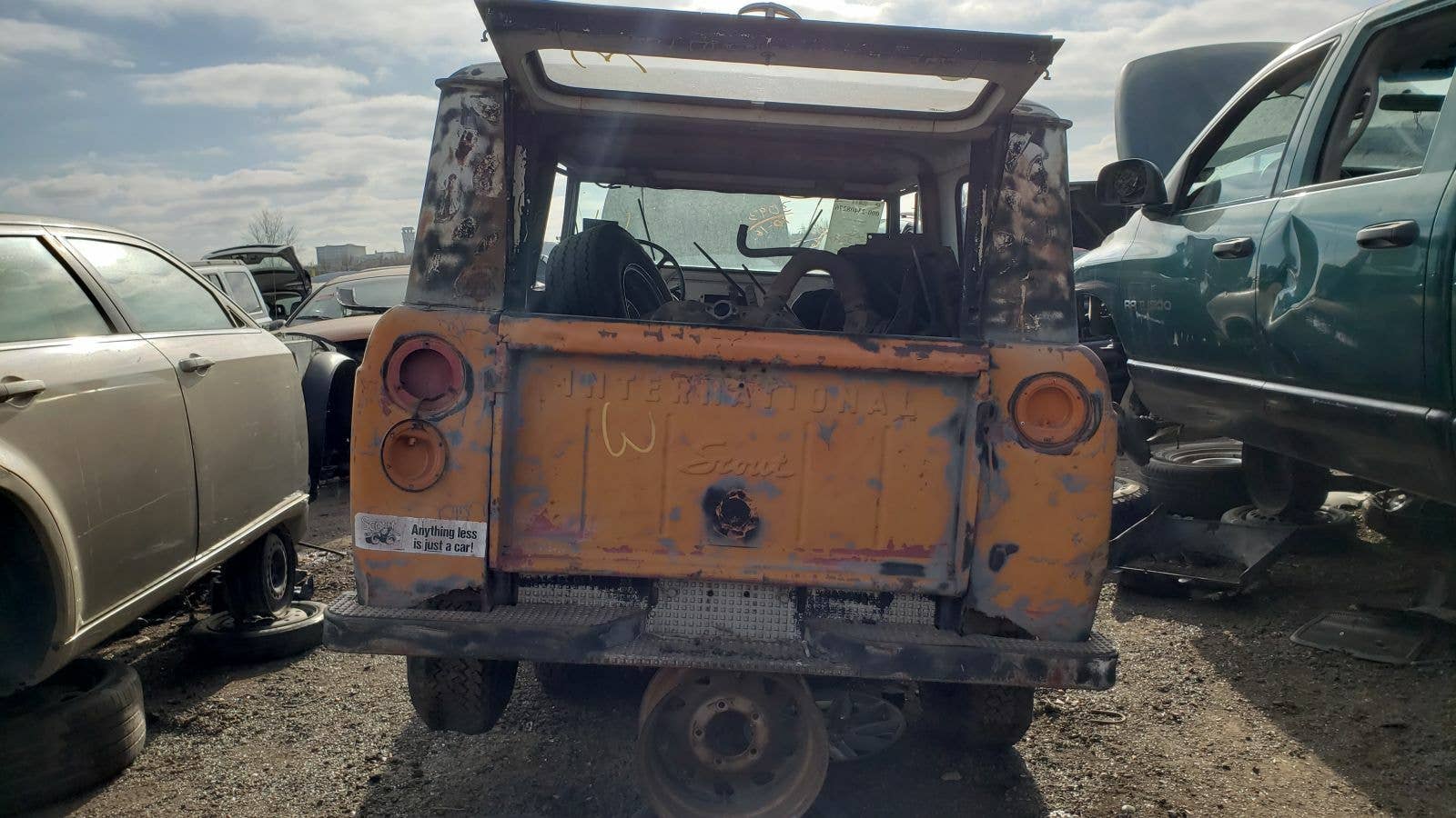 Junked 1961 International Harvester Scout