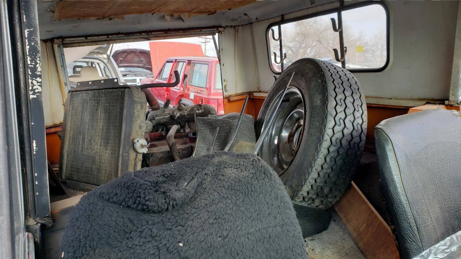 Junked 1961 International Harvester Scout