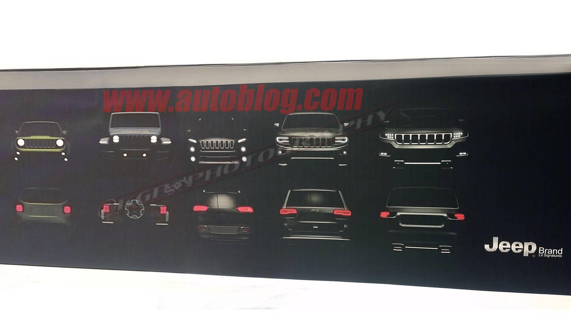 2019 Jeep Wagoneer Dealer Leak Spy Shots Rendering