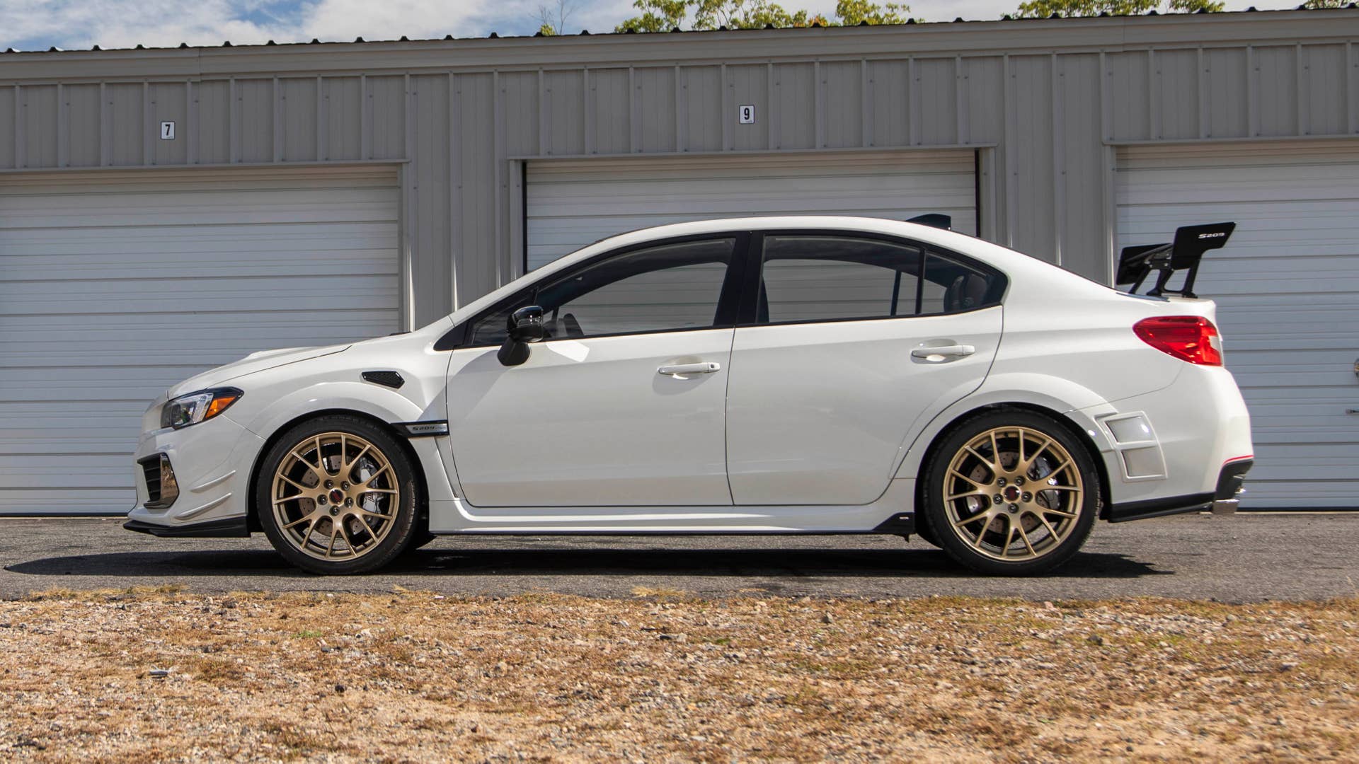2020 Subaru WRX STI S209 in white
