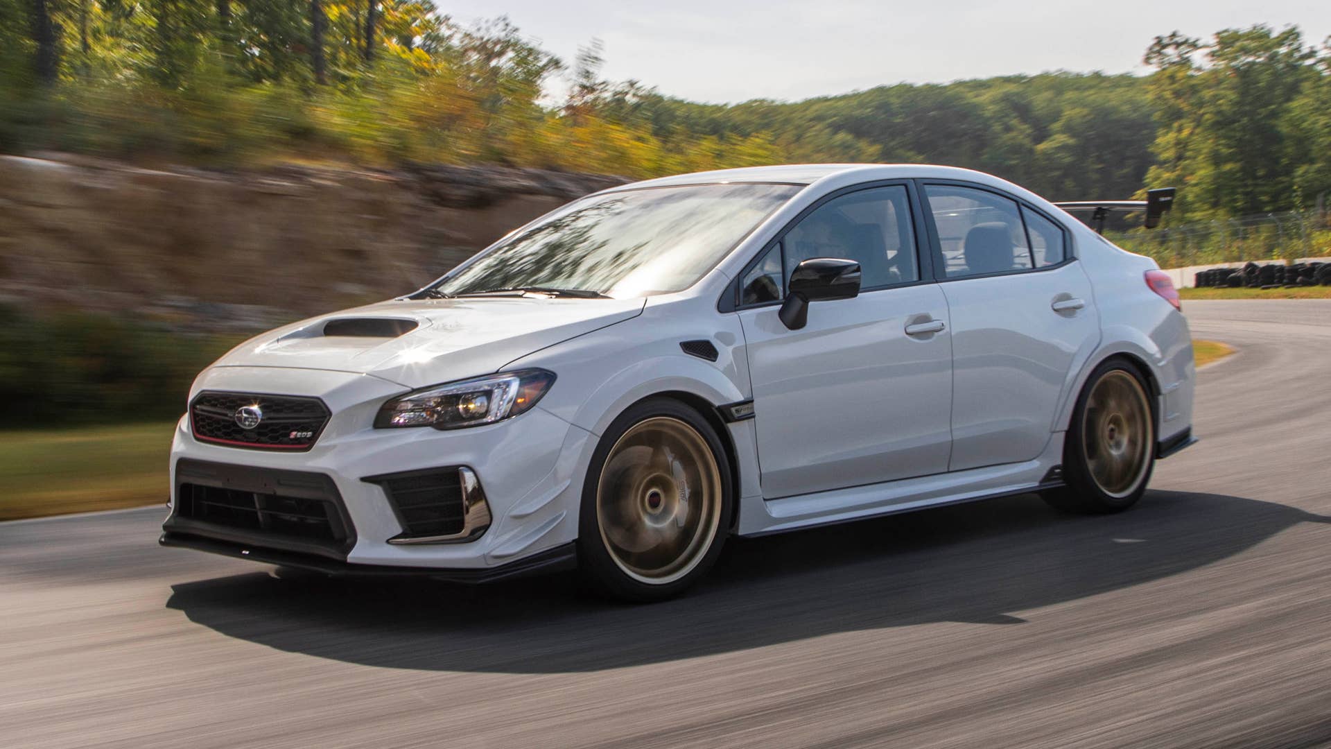 2020 Subaru WRX STI S209 in white