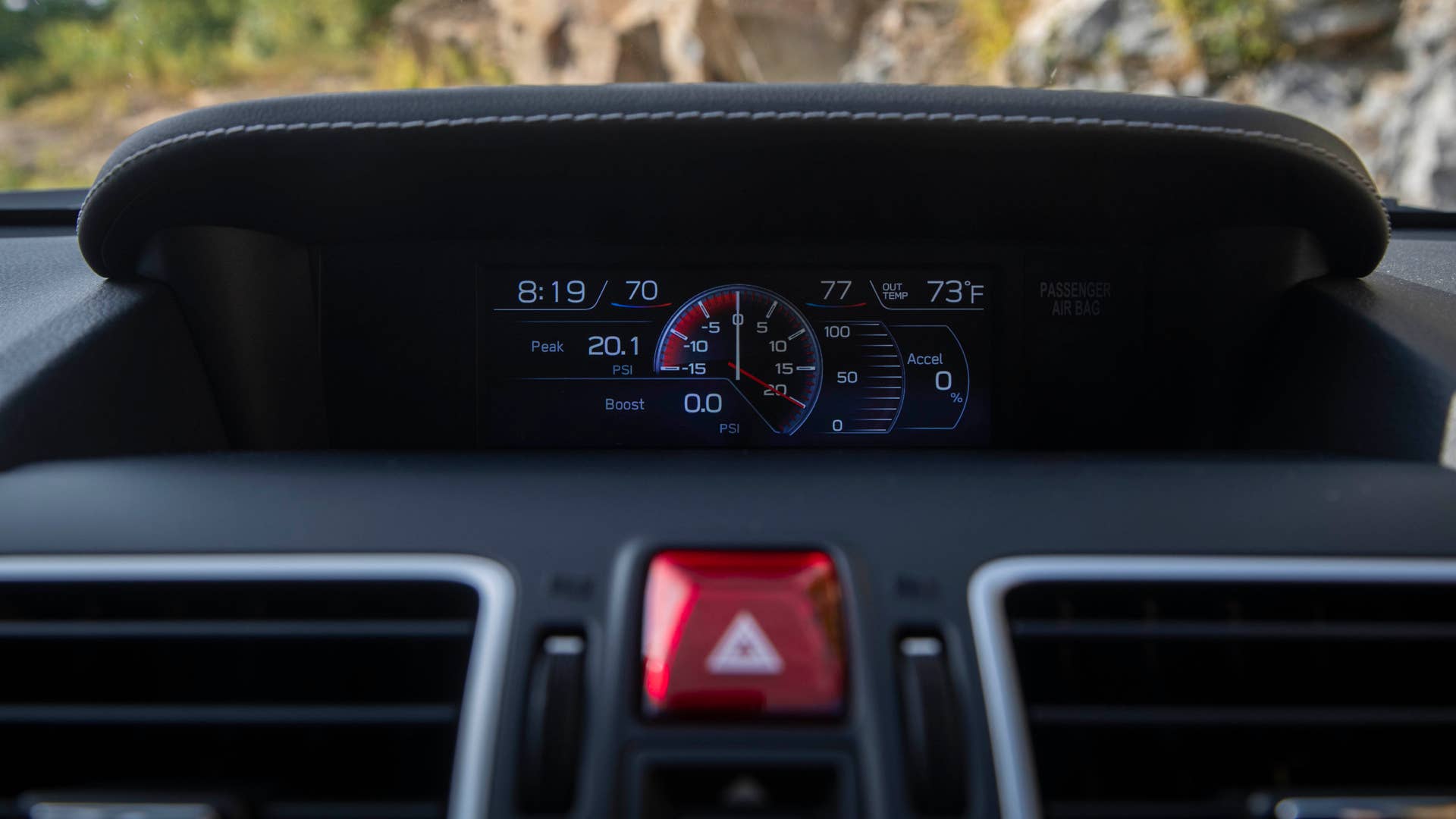 2020 Subaru WRX STI S209 interior