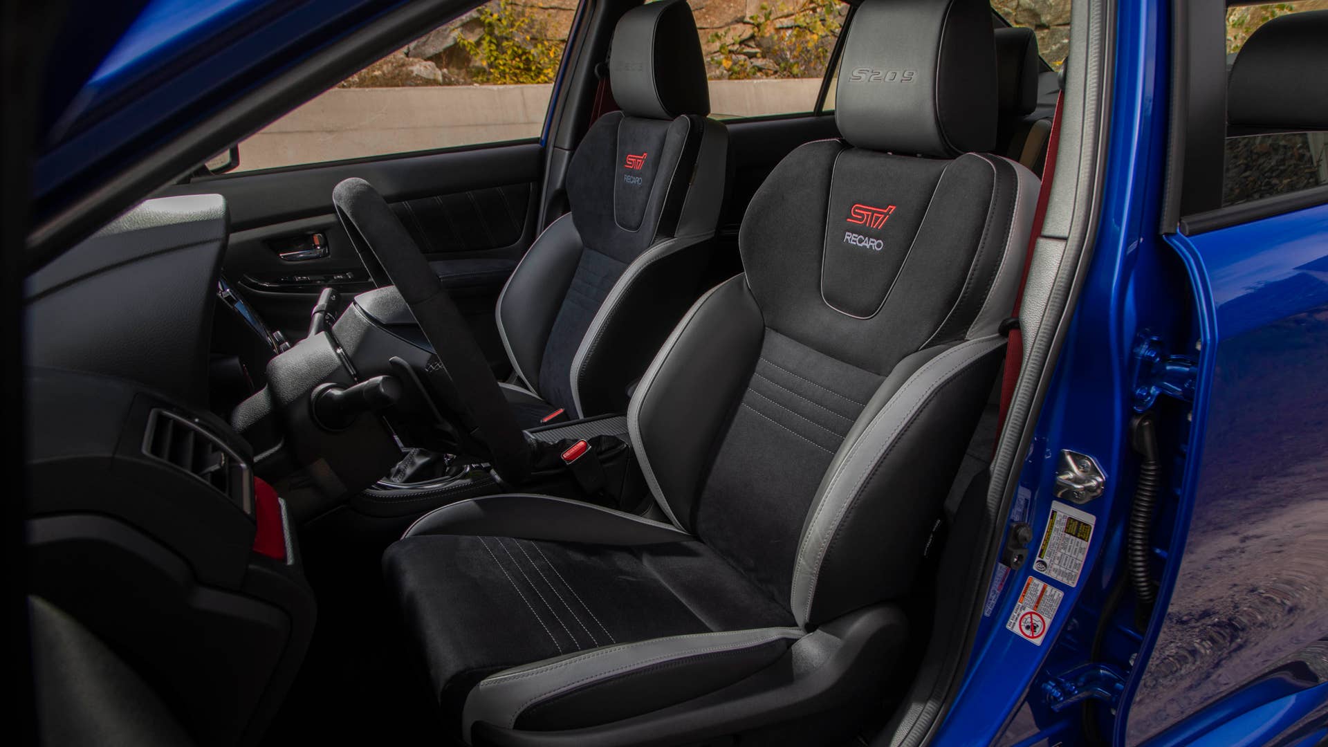 2020 Subaru WRX STI S209 interior