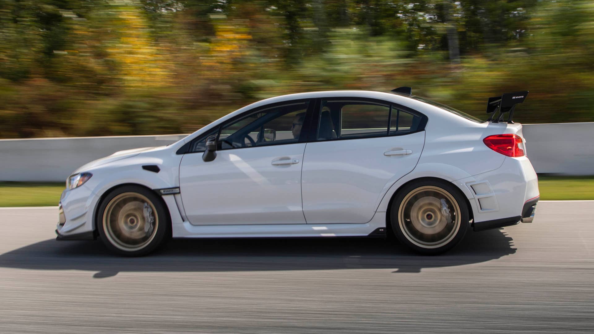 2020 Subaru WRX STI S209 in white