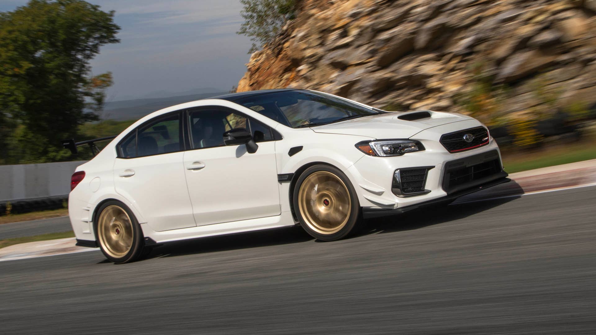 2020 Subaru WRX STI S209 in white