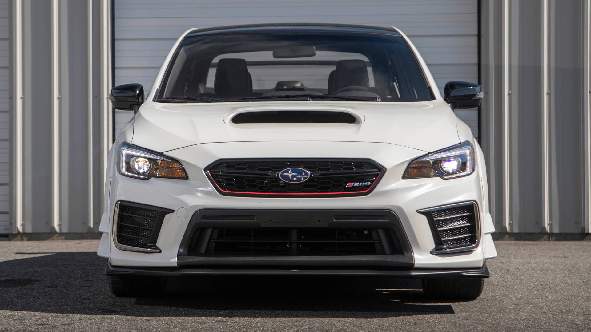 2020 Subaru WRX STI S209 in white