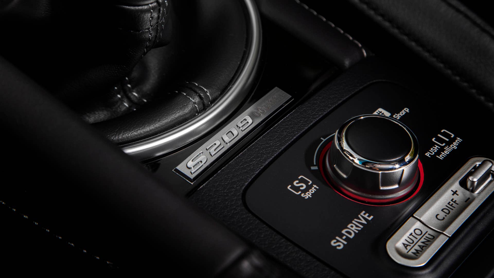 2020 Subaru WRX STI S209 interior