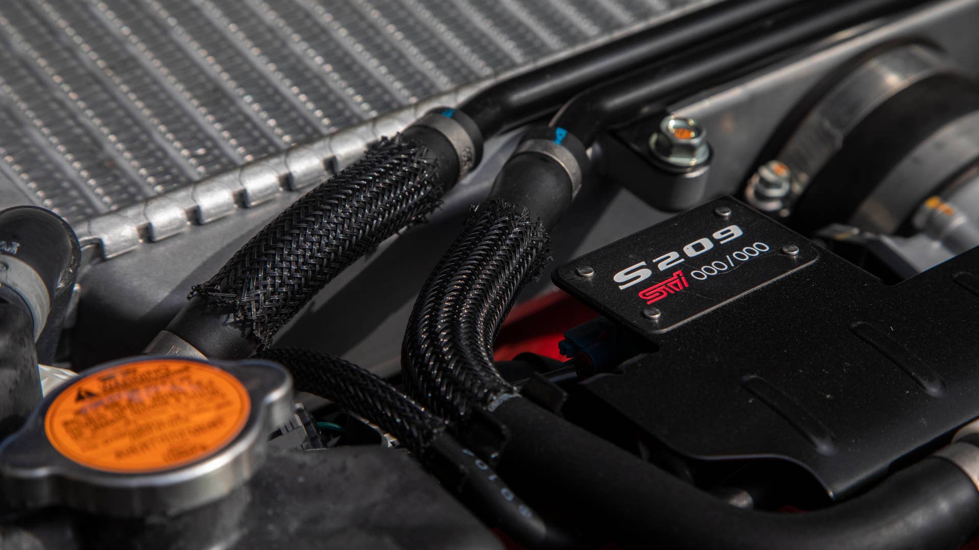 2020 Subaru WRX STI S209 engine