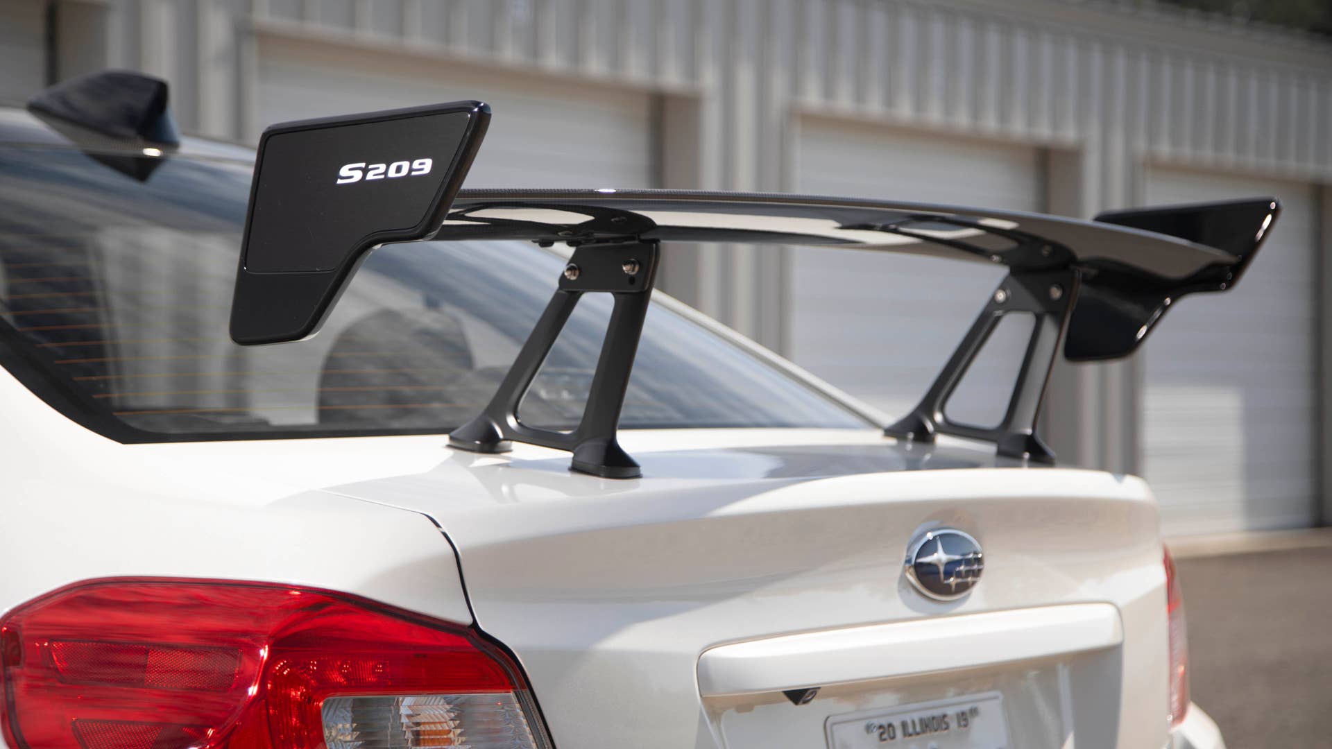 2020 Subaru WRX STI S209 in white