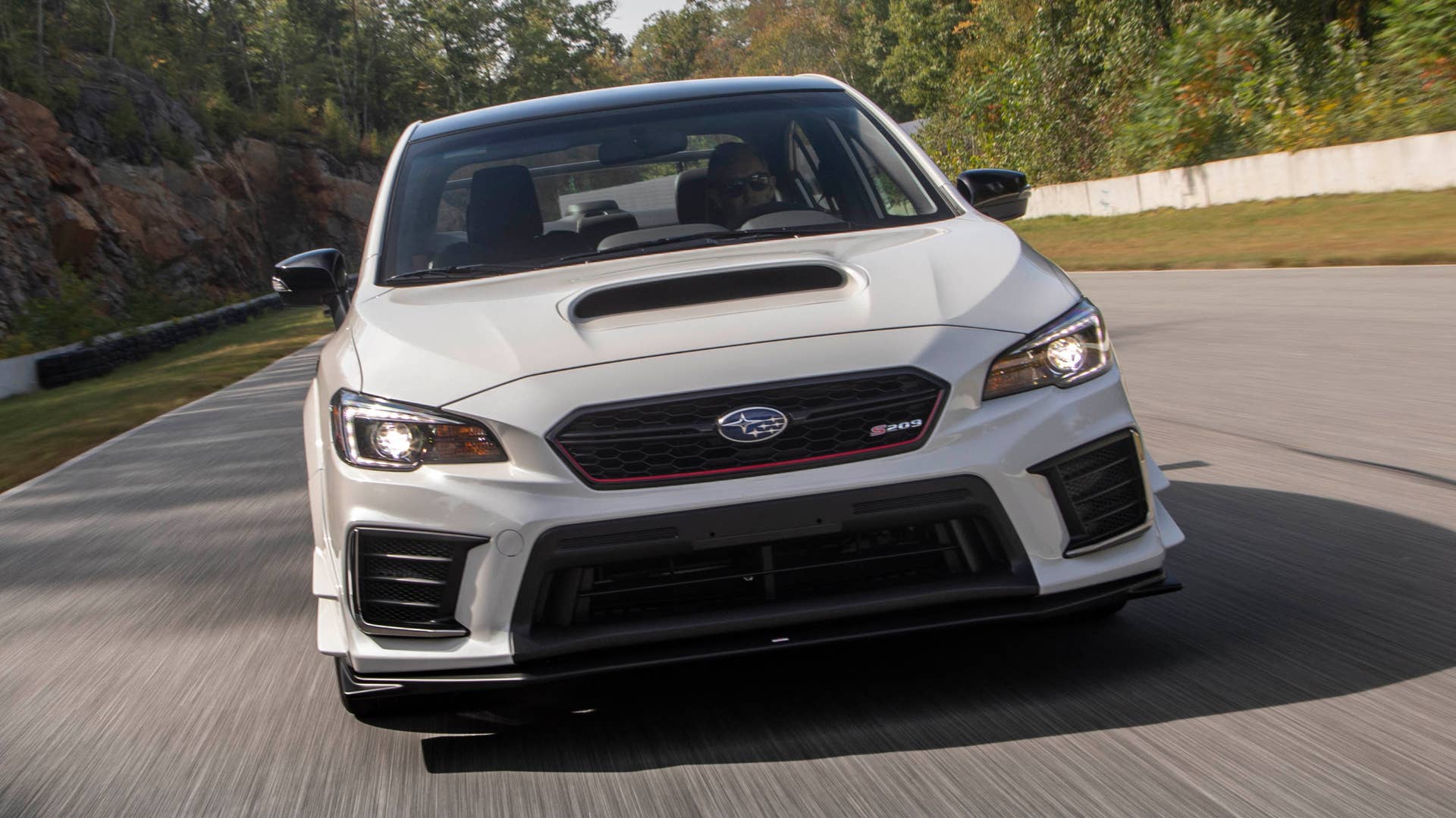 2020 Subaru WRX STI S209 in white