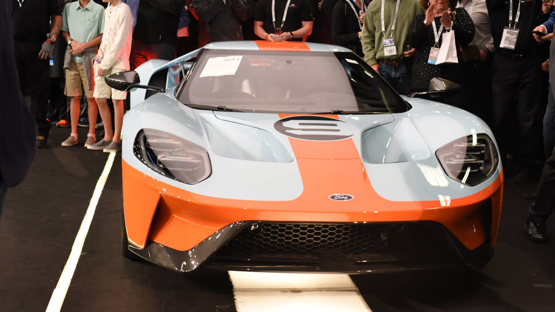2019 Ford GT Heritage Edition at Barrett-Jackson