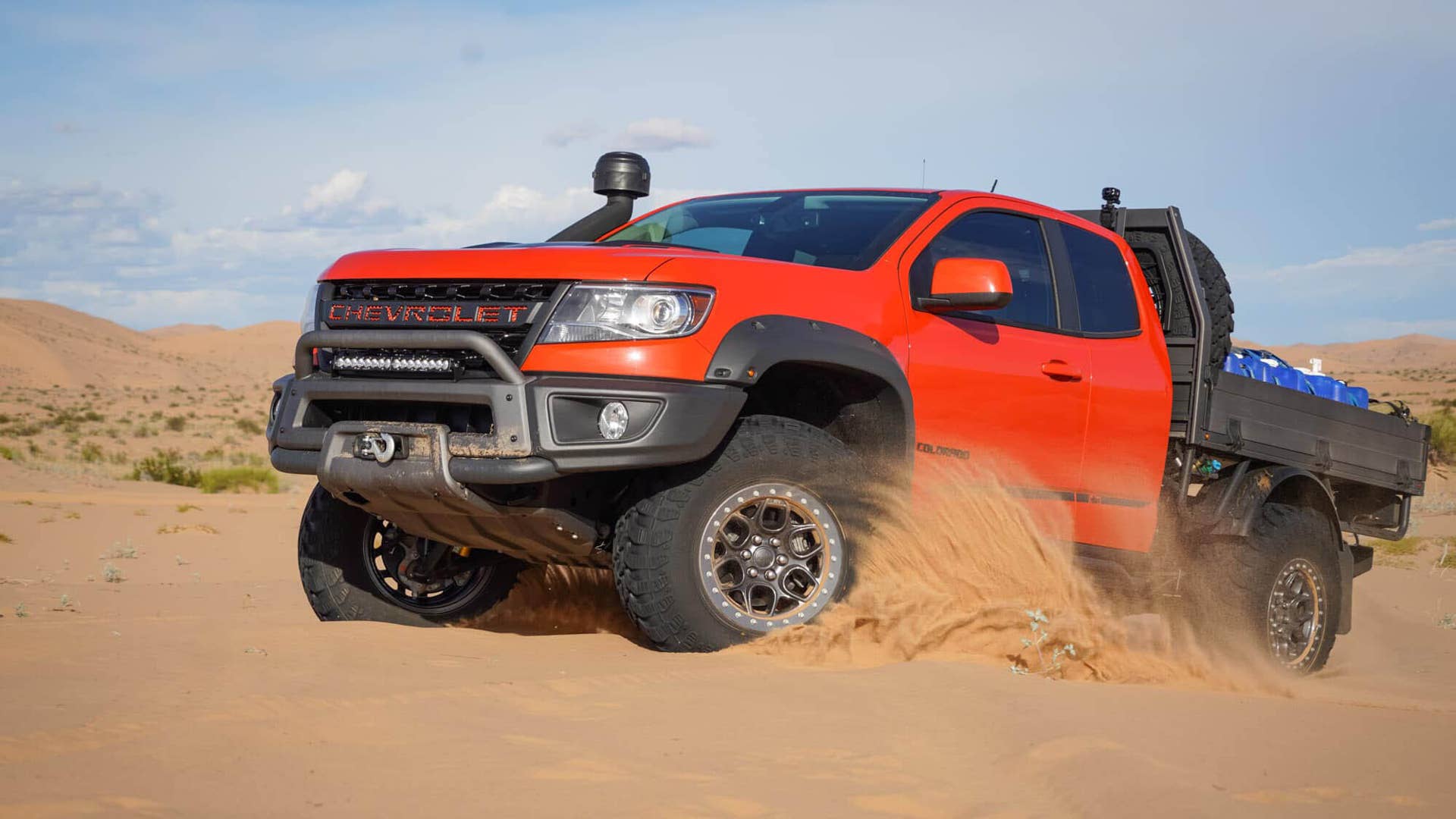 2019 Chevy Colorado ZR2 Bison Tray Bed Concept