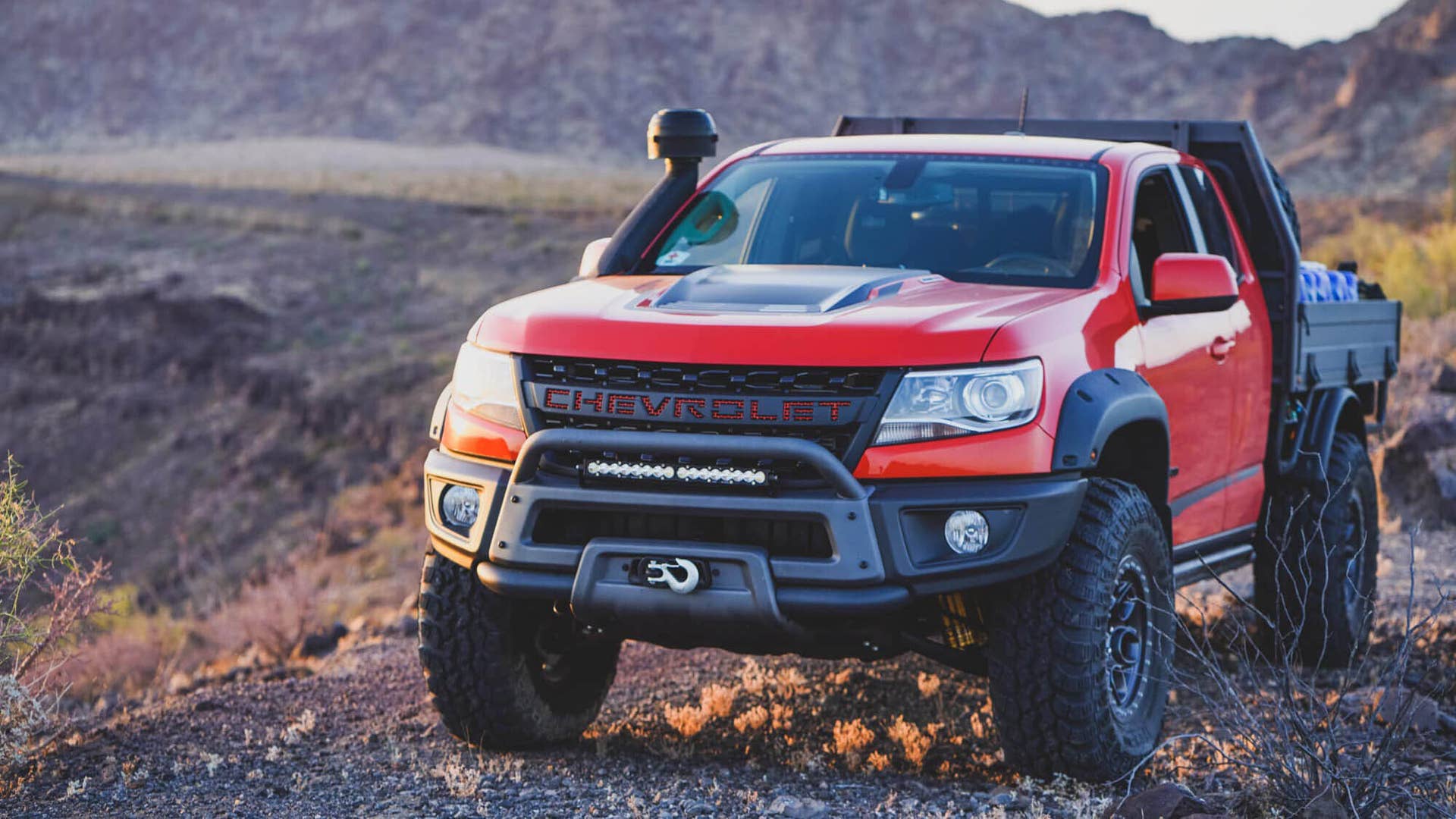 2019 Chevy Colorado ZR2 Bison Tray Bed Concept