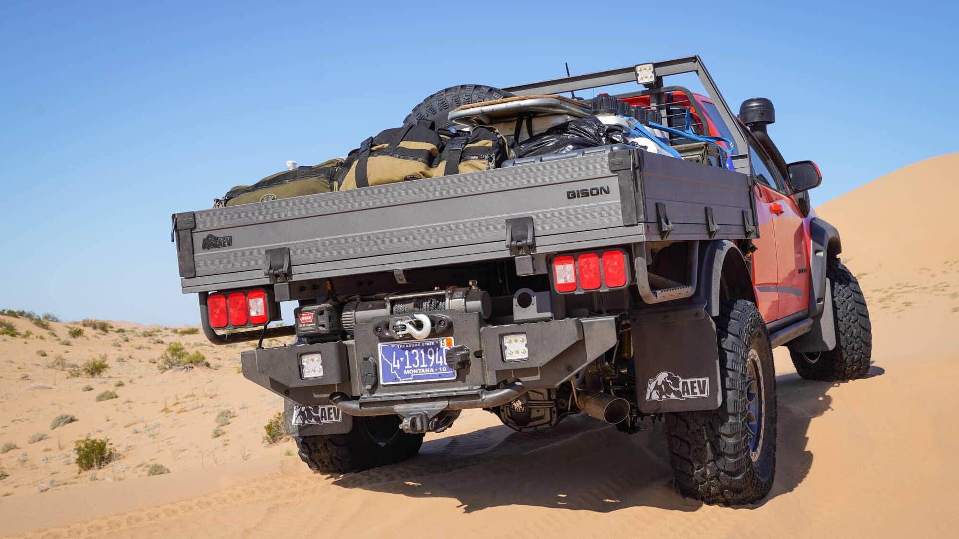 2019 Chevy Colorado ZR2 Bison Tray Bed Concept