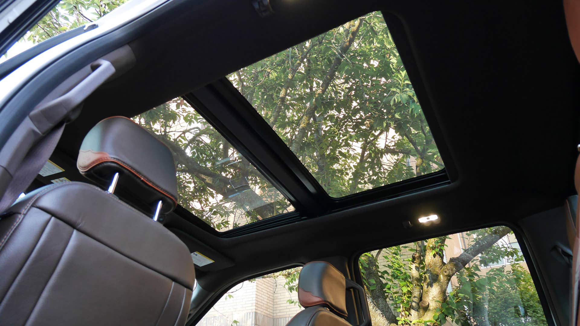 Panoramic sunroof in a pickup. What have we come to?