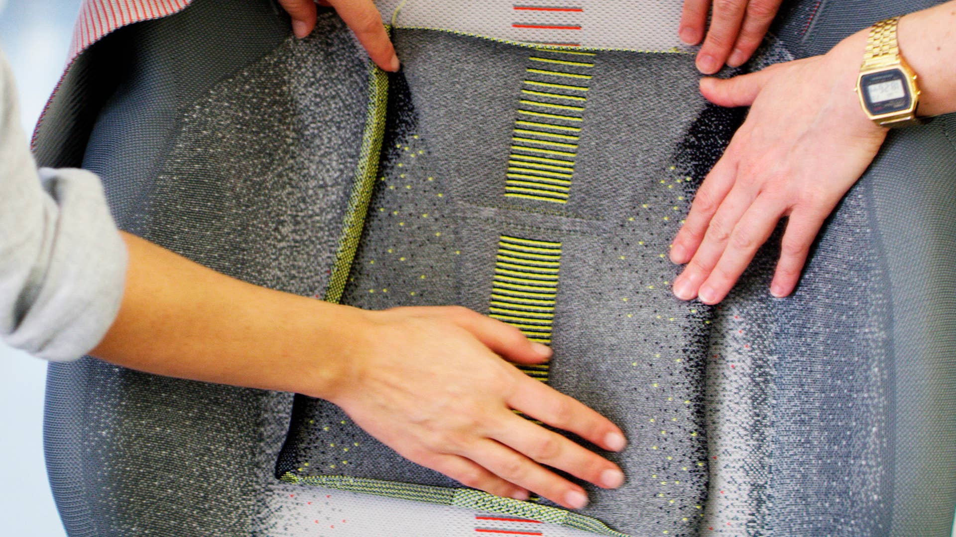 Ford 3D knitting prototypes