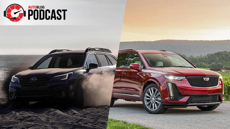 2020 Subaru Outback and 2020 Cadillac XT6