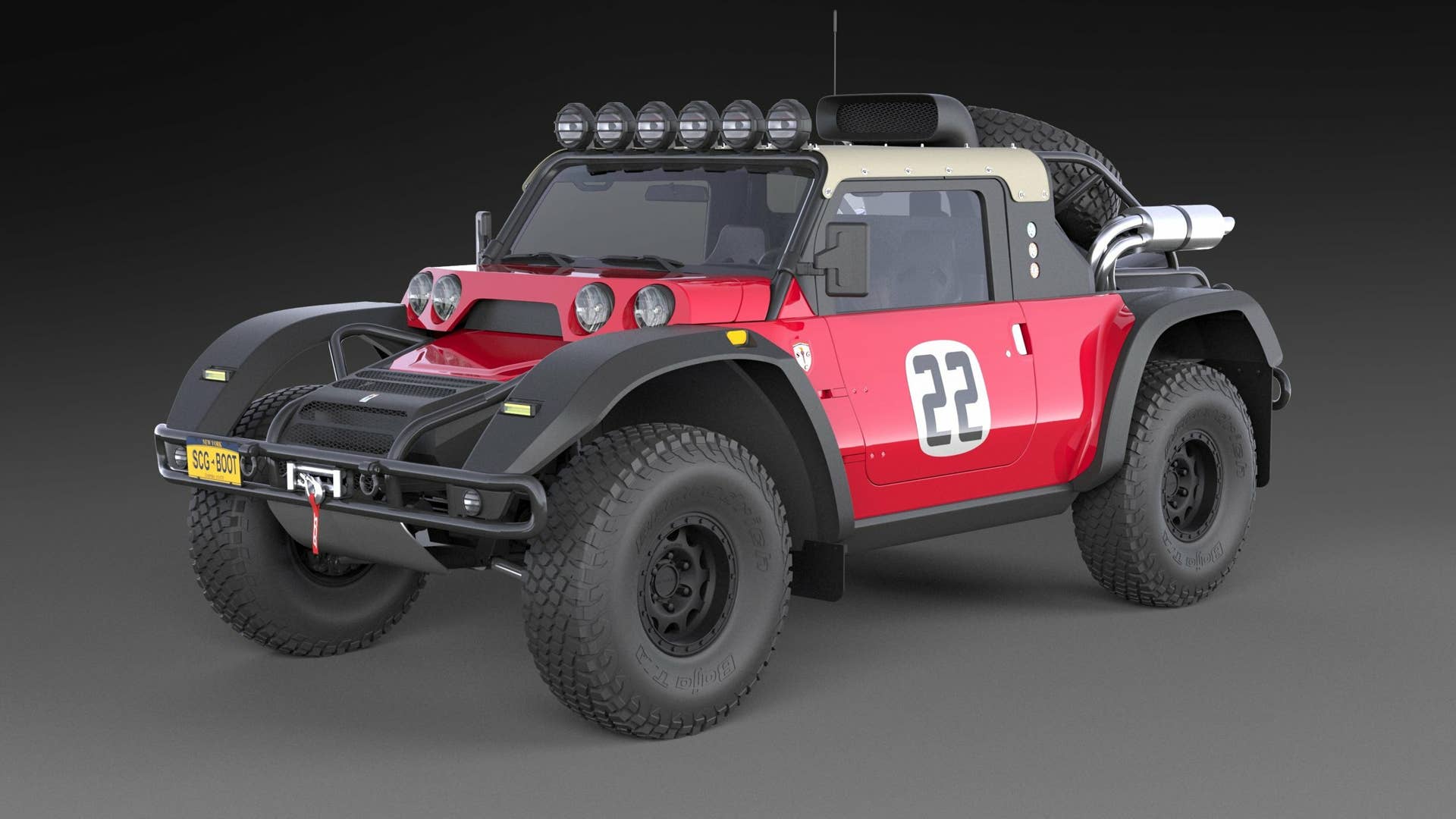 Scuderia Cameron Glickenhaus Baja Boot