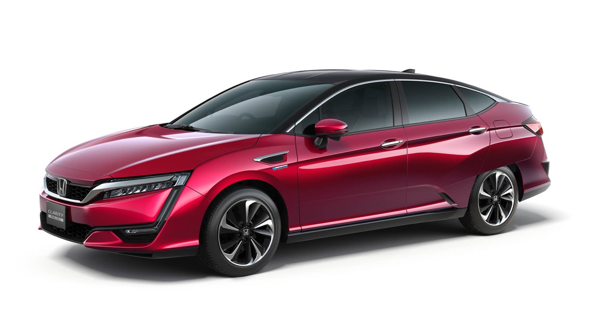 Honda Clarity Fuel Cell red