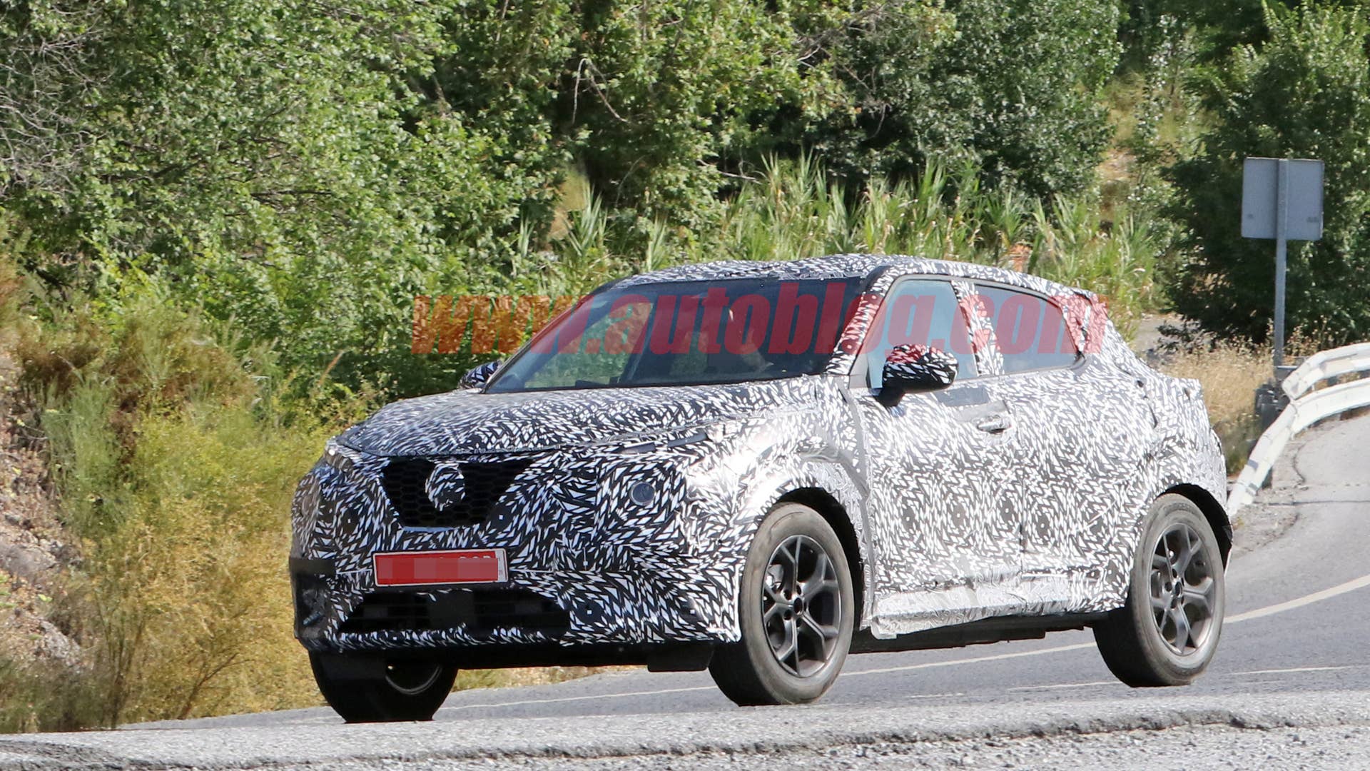 Nissan Juke spied in Europe