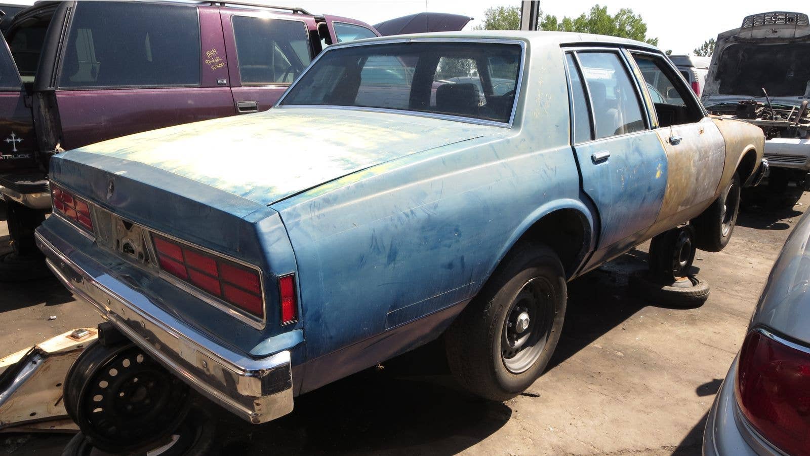 Junked 1990 Chevrolet Caprice