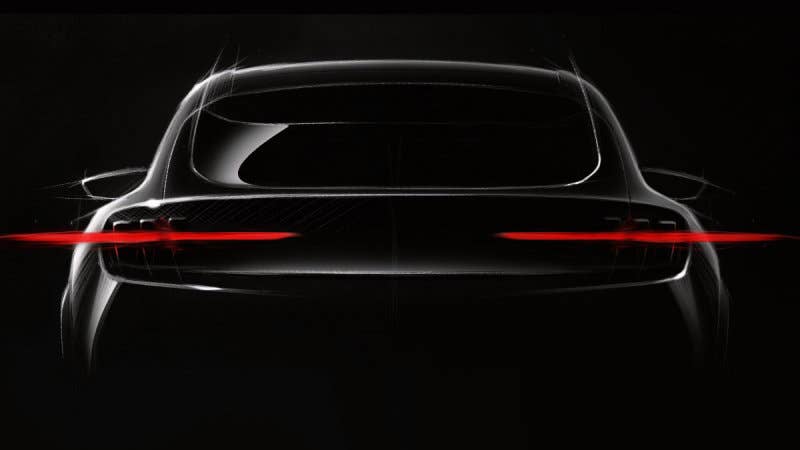 Ford's all-new Mustang-inspired fully-electric performance utility arrives in 2020 with targeted range of 300 miles.